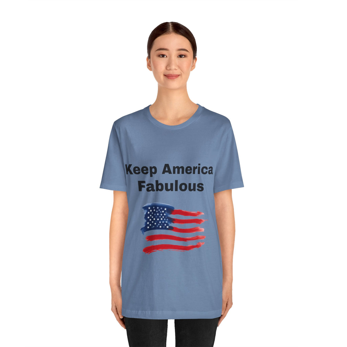 Keep America Fabulous T‑Shirt — Patriotic American Flag Tee