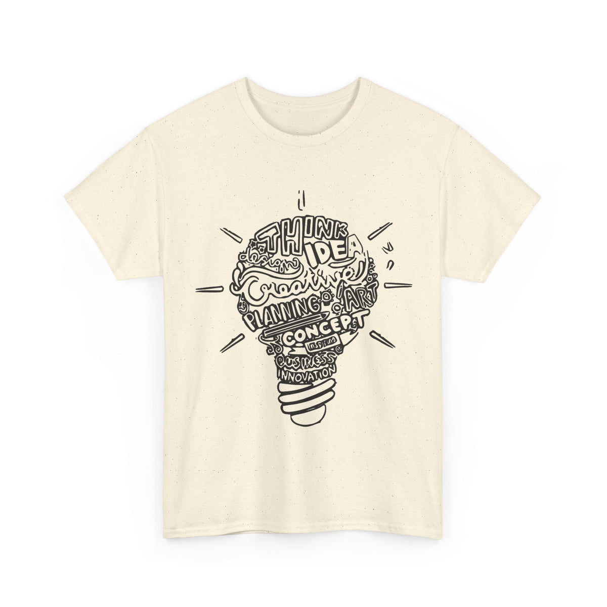 Idea Bulb T-Shirt – Creative Concept & Planning Lightbulb Design