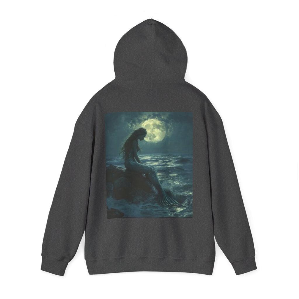 Mermaid Moonlight Hoodie — Mystical Ocean Art Pullover