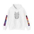 Silhouette Wolf Unisex Heavy Blend Hooded Sweatshirt Cozy All Night