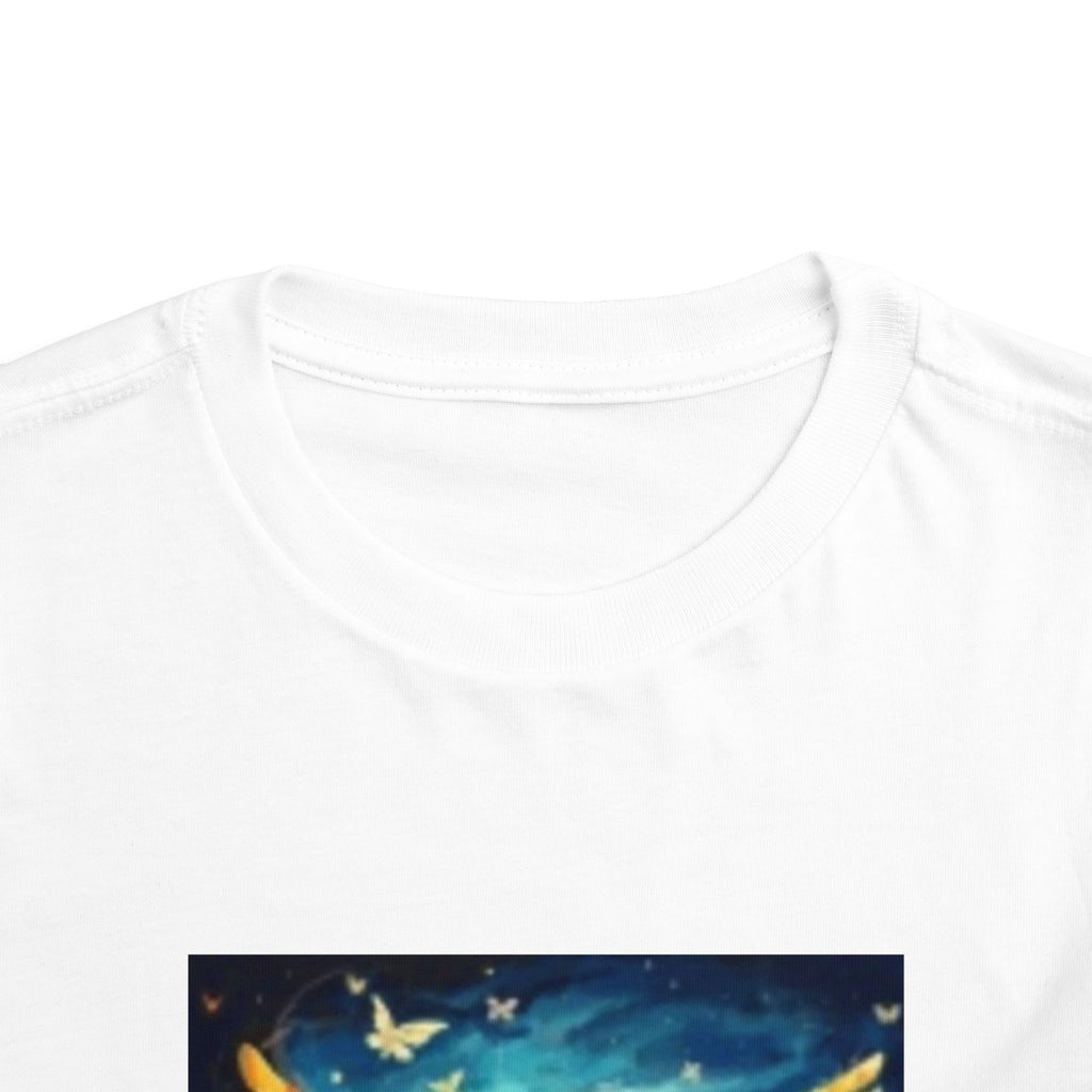 Toddler Tee — Angelic Flying Elephant Graphic Kids Shirt