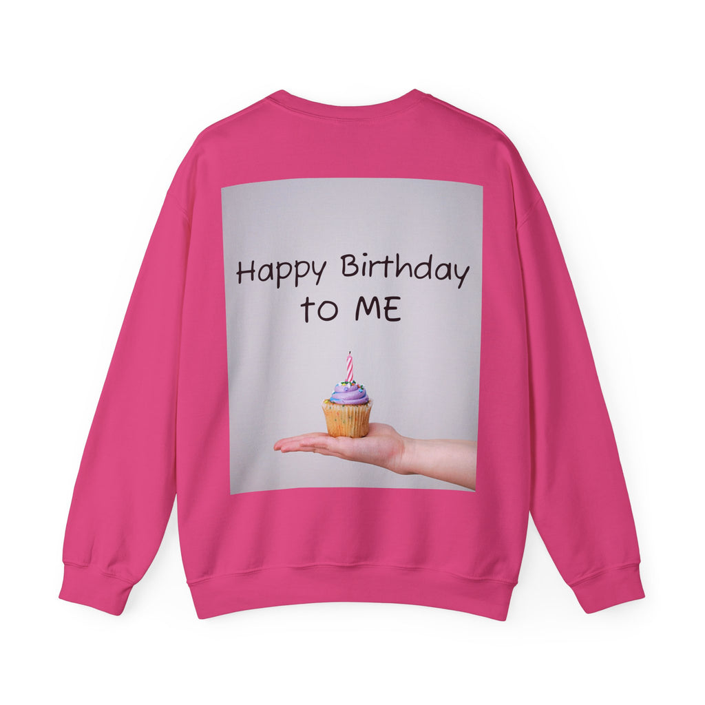 Birthday Dogs Happy Birthday to Me Crewneck Sweatshirt