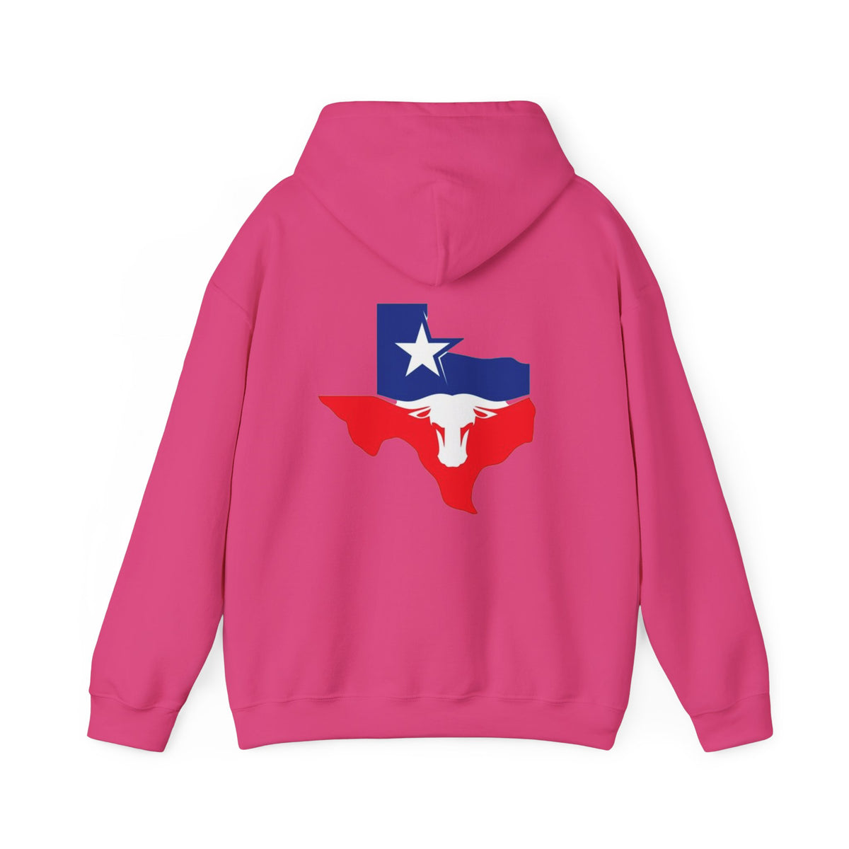 Texas Longhorn State Hoodie — Lone Star Map Design