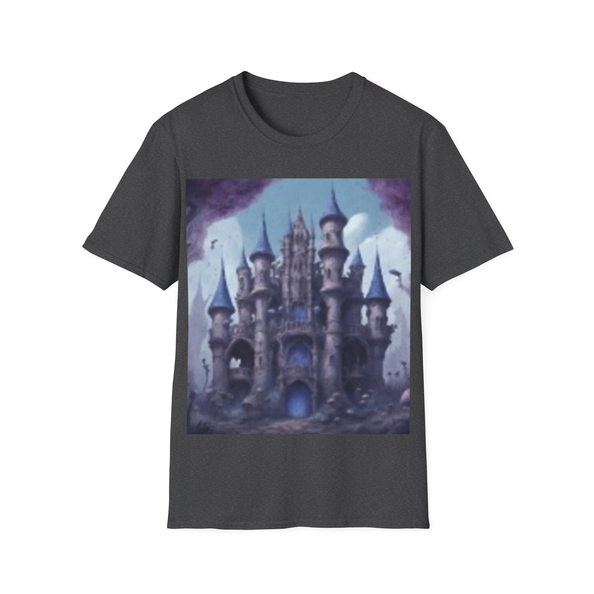 Dark Fairytale Castle T-Shirt — Gothic Fantasy Castle Tee