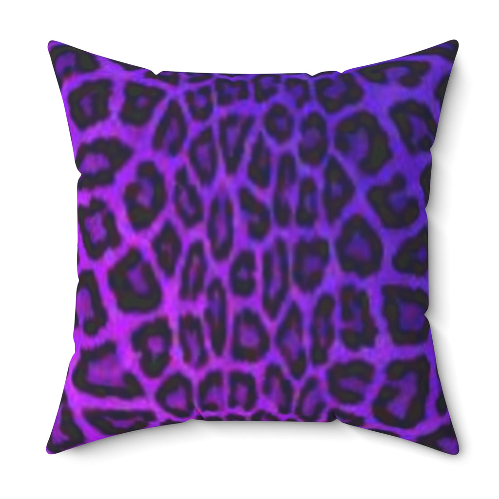Pillow — Neon Cosmic Cat Decorative Throw Pillow