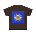Gold Sunburst Compass T‑Shirt — Nautical Star Graphic Tee