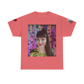 Mary Jordan Colorful Animal Print Patriotic Heart T-shirt