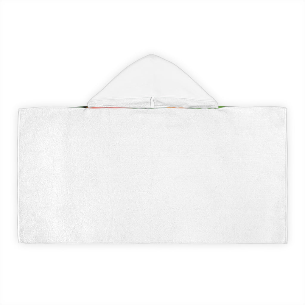 Tropical Flamingo Hooded Towel — Kids Beach & Pool Wrap