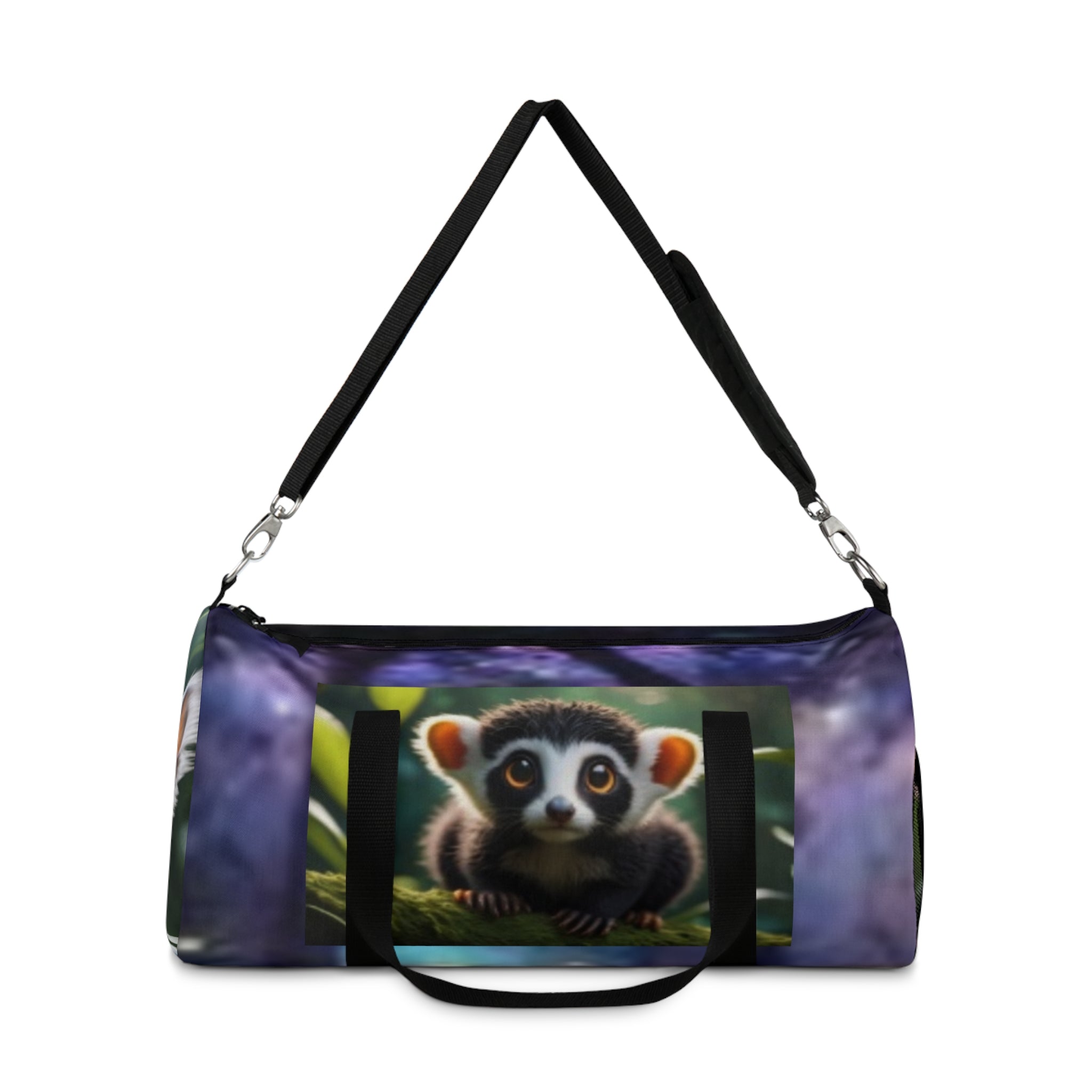 Galaxy Night & Four Animals  Duffel Bag – Cosmic Travel Gym Bag