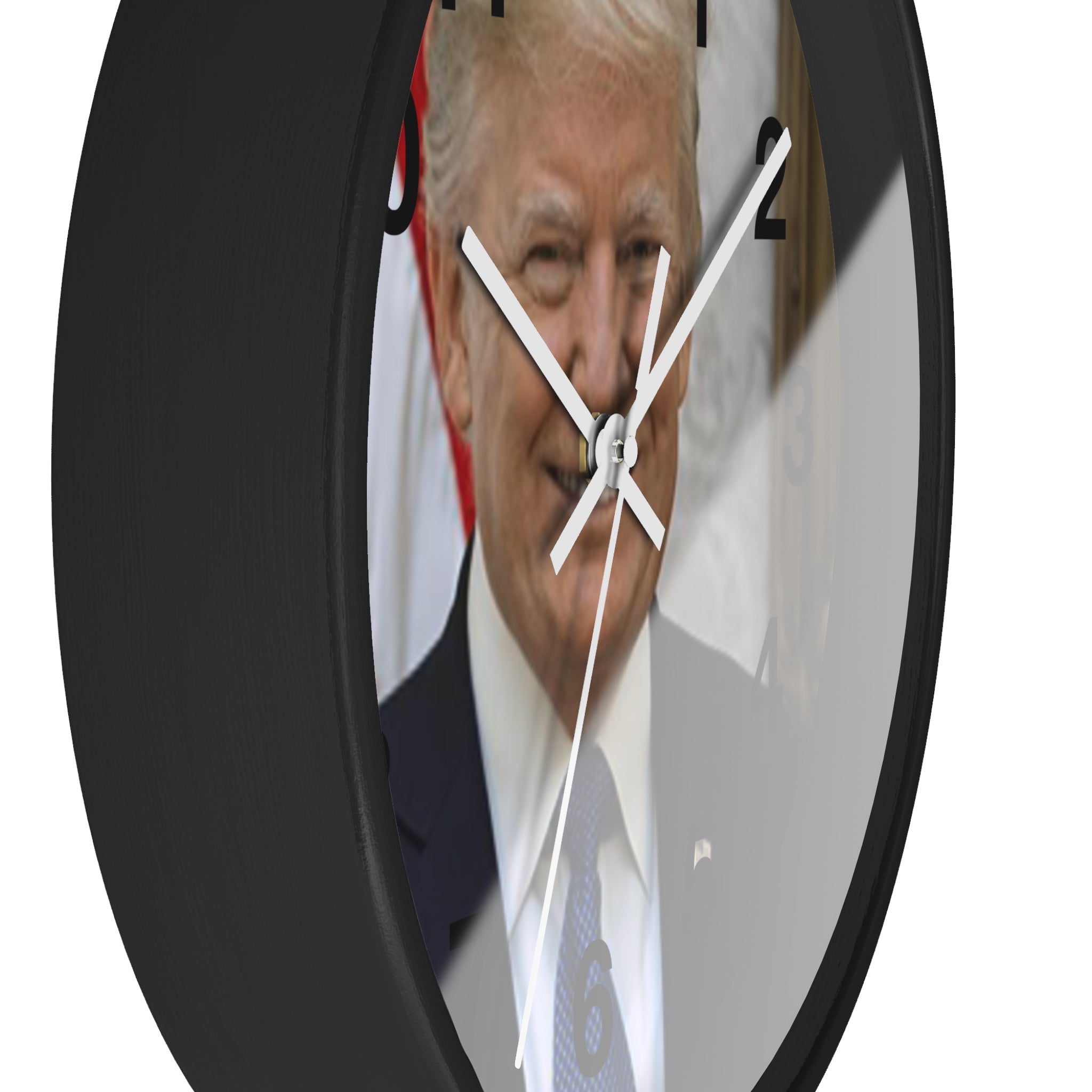 Wall Clock President Donald Trump 47th President AMERICA