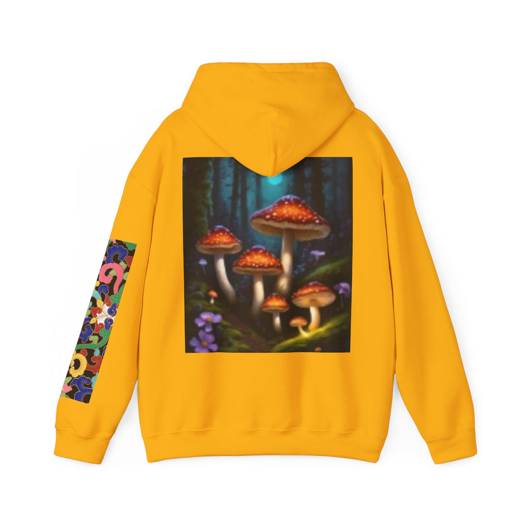 Squirrel I'm Telling Momma Mushrooms Hooded Sweatshirt