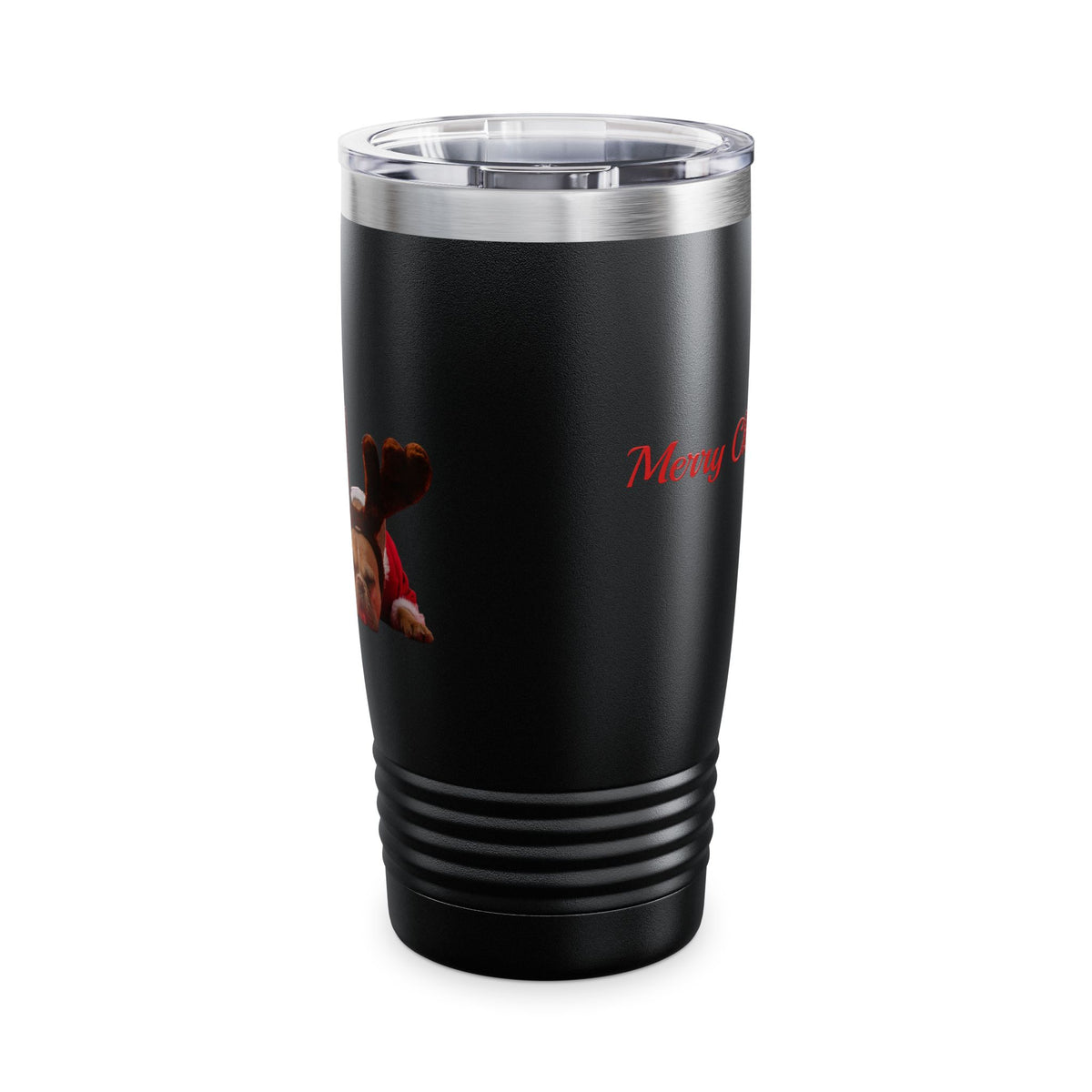 Vintage Santa 20oz Tumbler — Merry Christmas Travel Mug