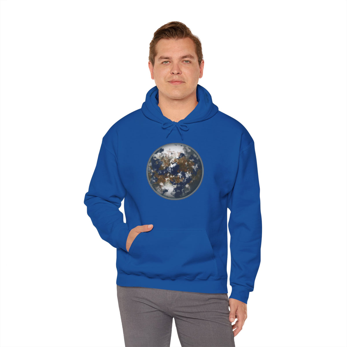 Galaxy Planet Hoodie —Facts Earth-Like Orb Space Graphic Pullover