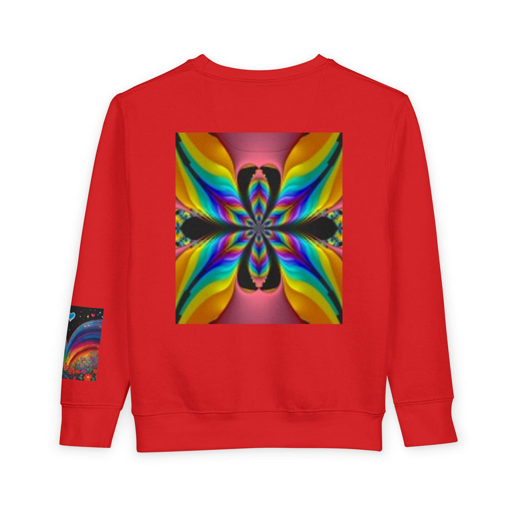 Toddler Sweatshirt — Skateboarding Bear Graphic Pullover