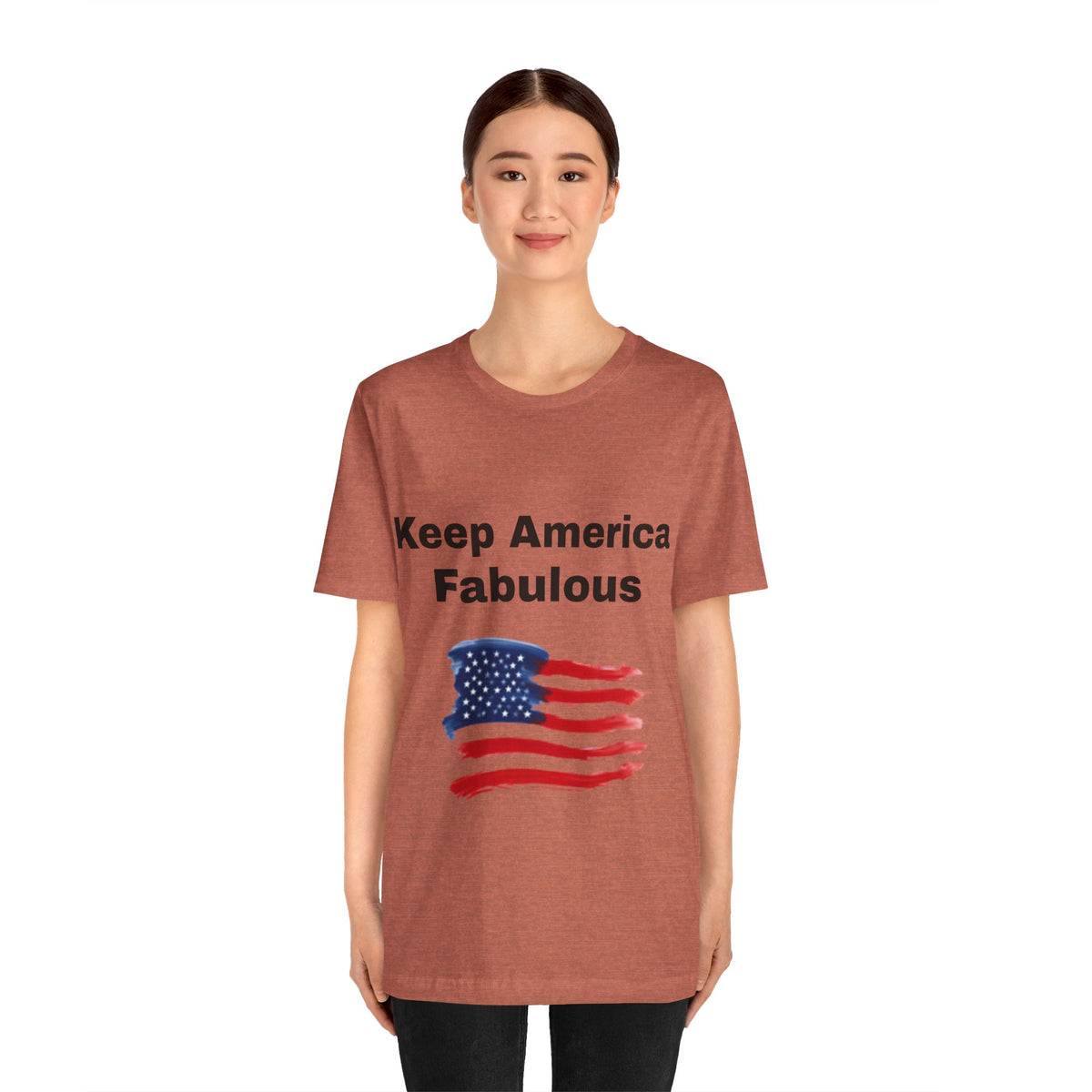 Keep America Fabulous T‑Shirt — Patriotic American Flag Tee