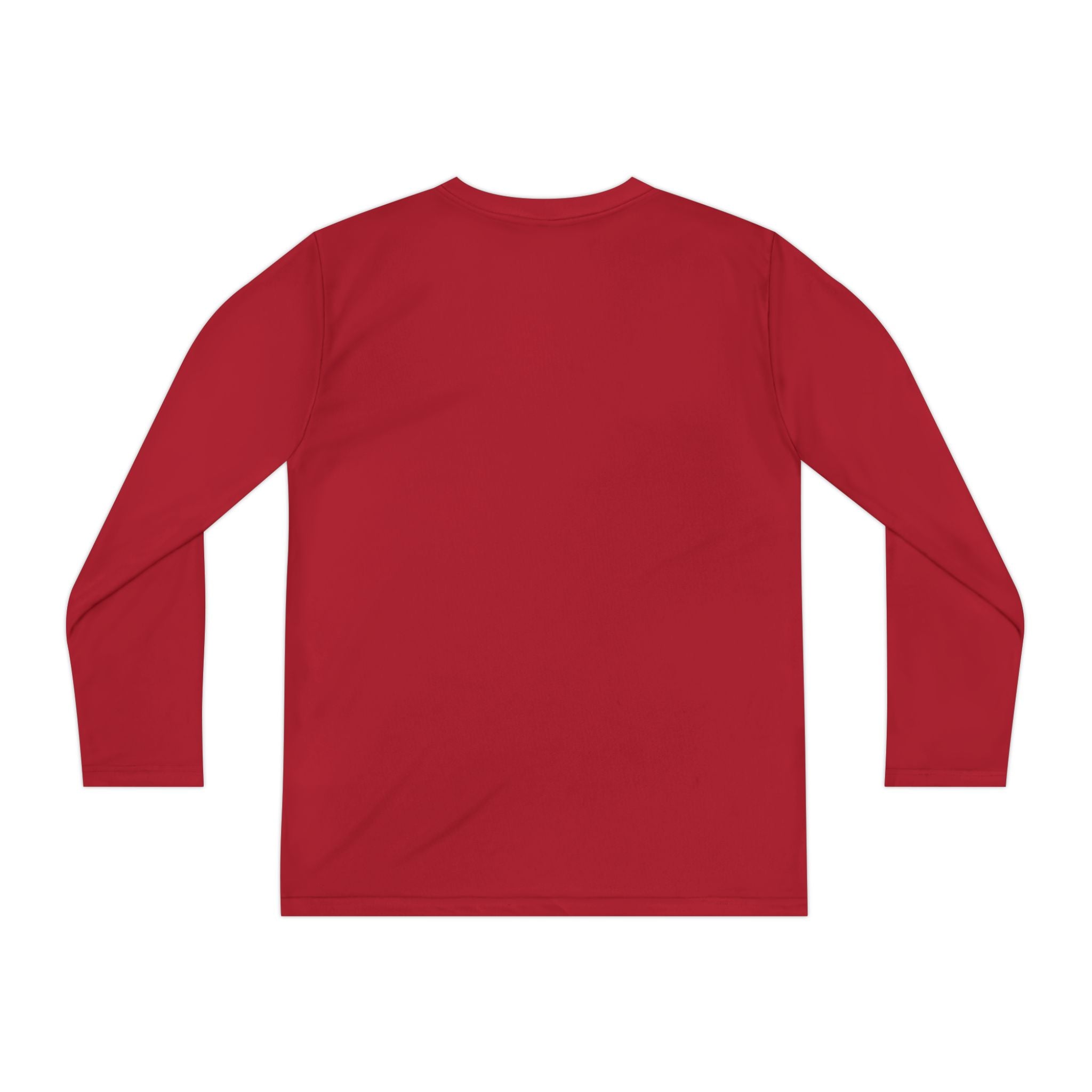 Kids Long Sleeve Tee — Smiling Cartoon Coffee Cup Graphic