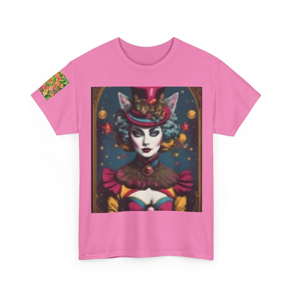 Mystical Carnival Fox Woman T‑Shirt