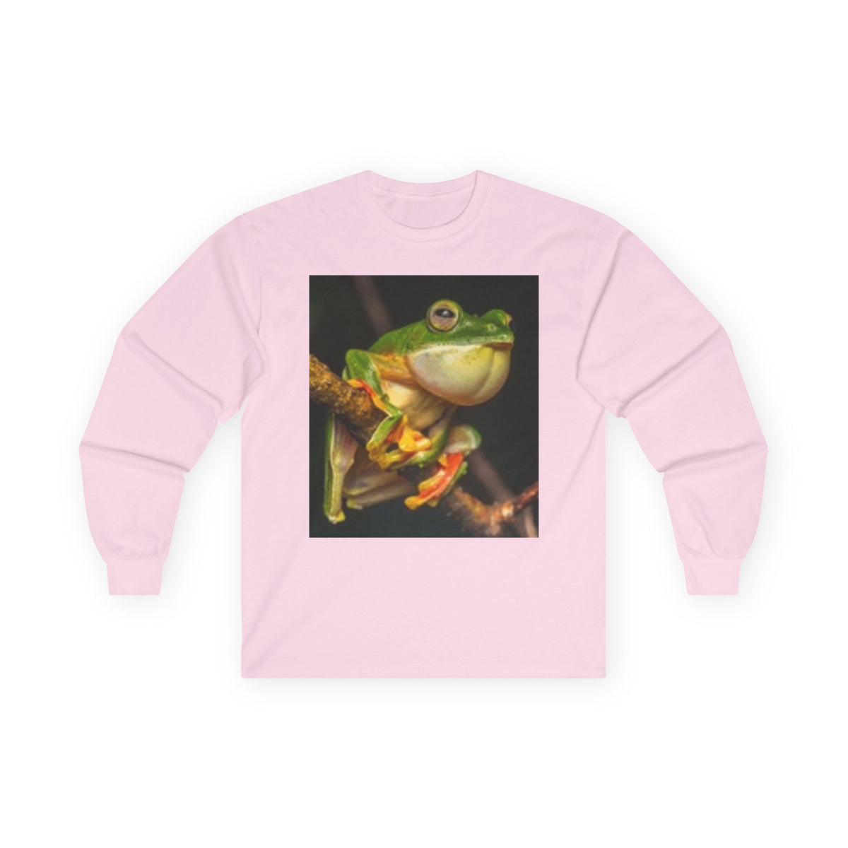 Tree Frog Long Sleeve Tee — Tropical Nature Wildlife Shirt