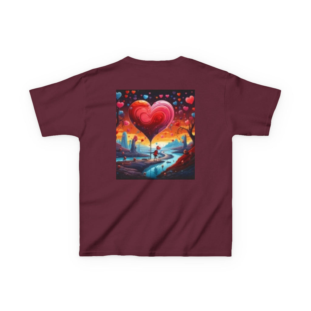 Kids T-Shirt — Cute Wide-Eyed Dog Portrait Tee for Children