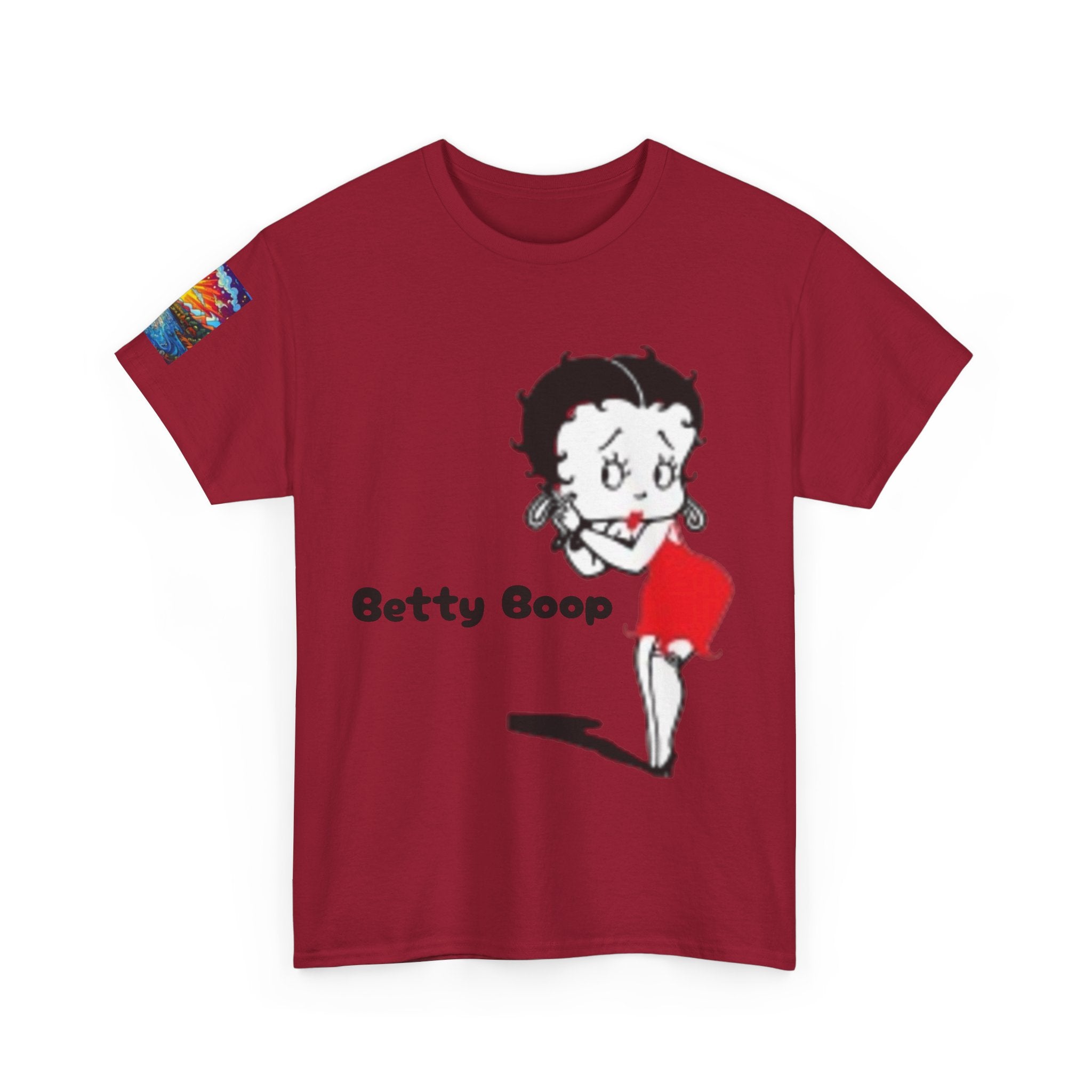 Betty Boop Classic Red Dress T‑Shirt