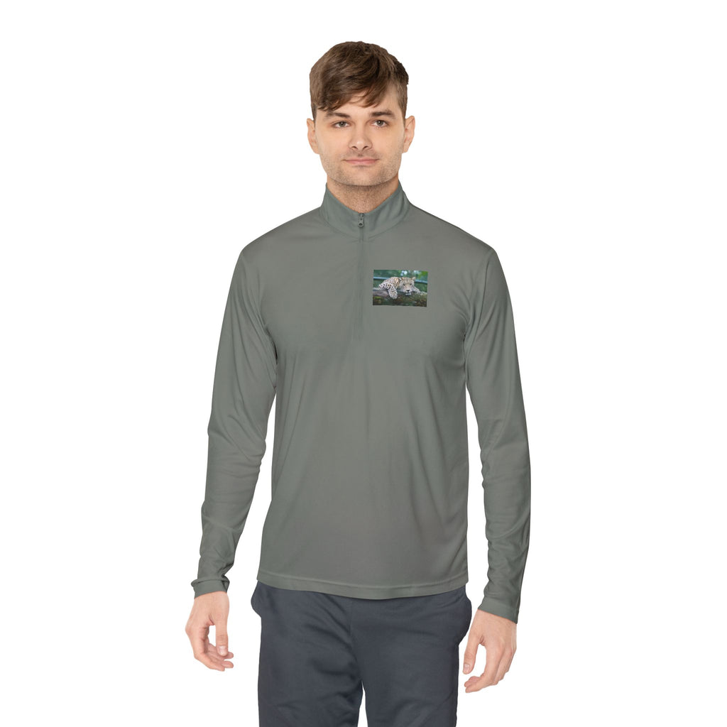 Dog Walk Sunset Quarter-Zip Pullover