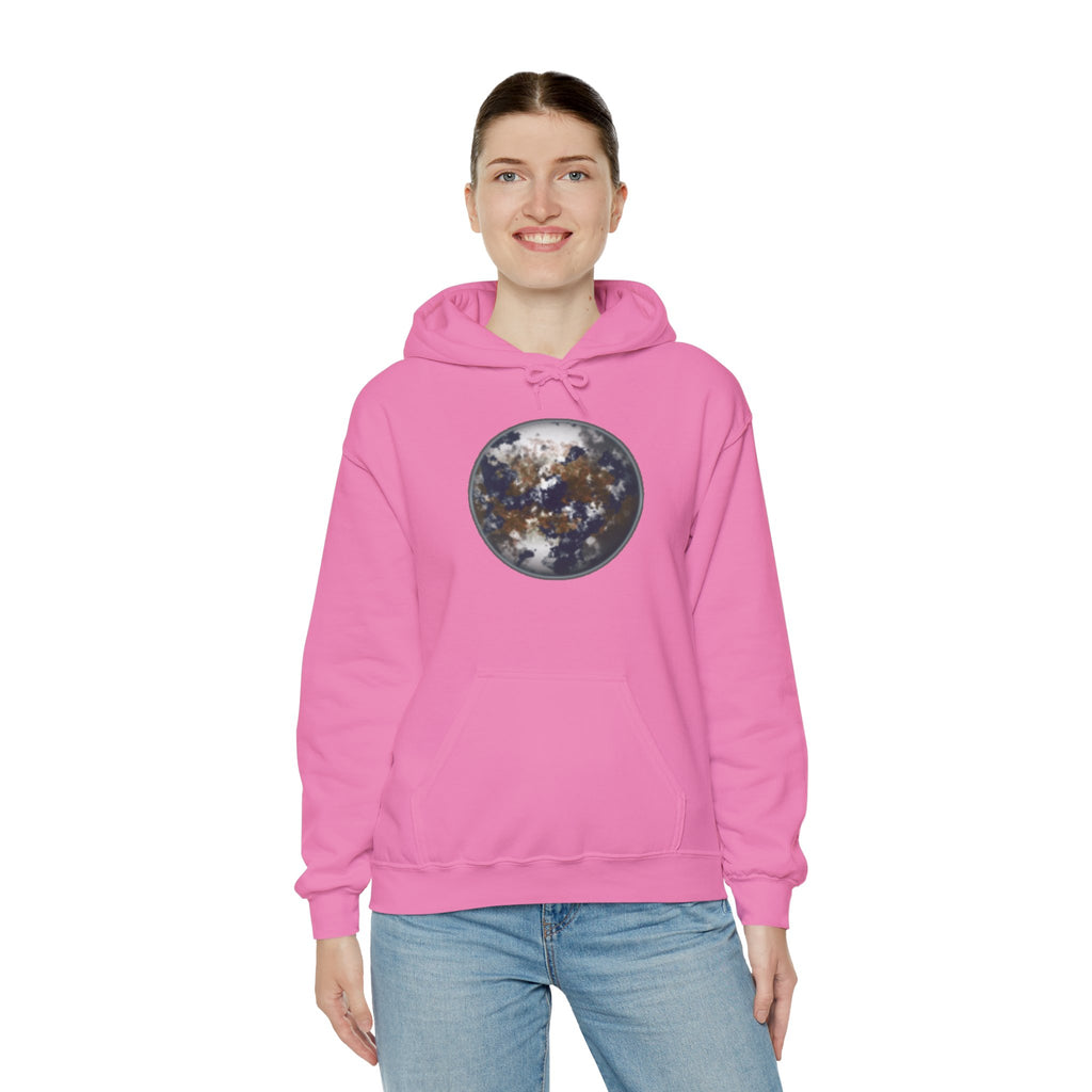 Galaxy Planet Hoodie —Facts Earth-Like Orb Space Graphic Pullover