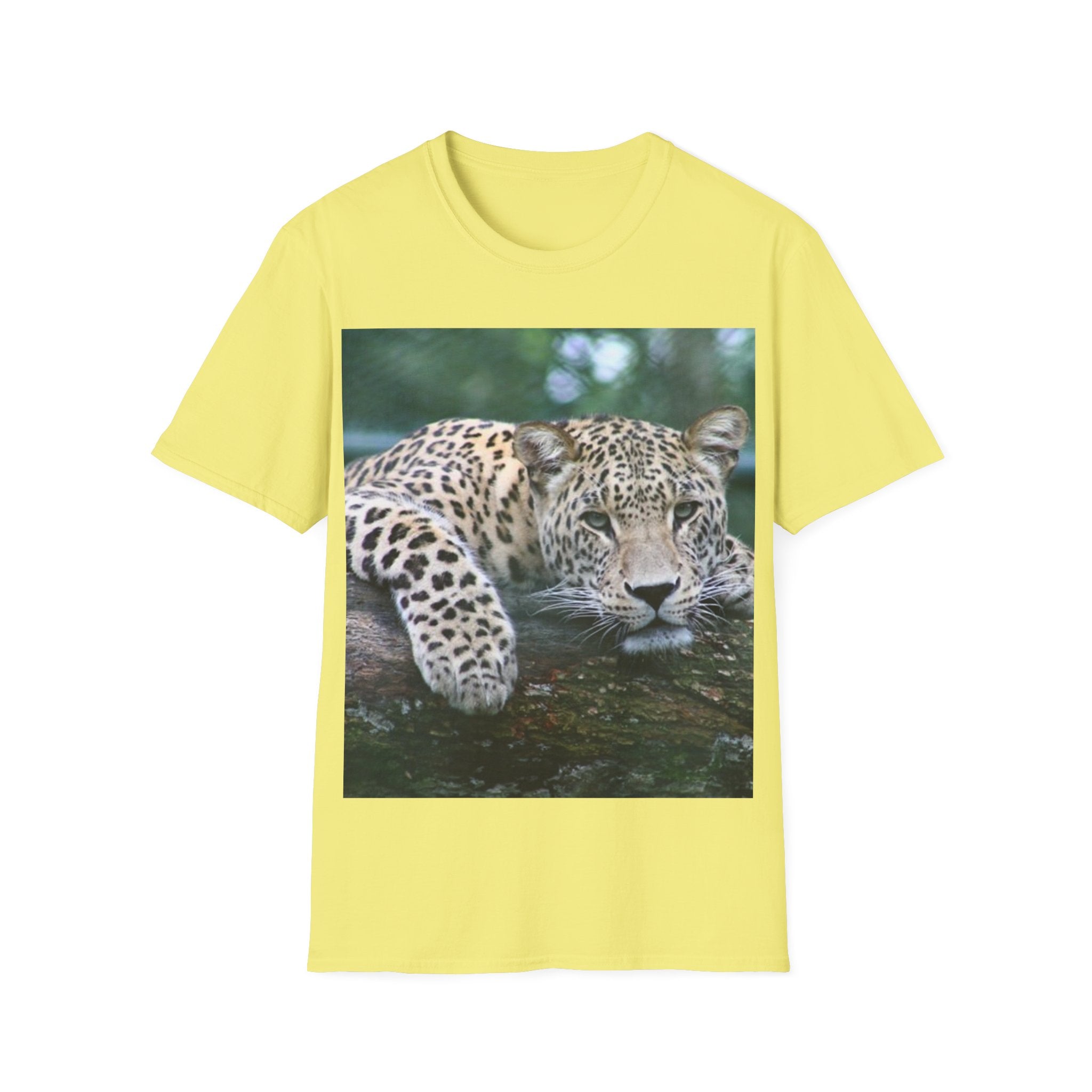 Leopard Gaze T-Shirt — Bold Wildlife Photo Tee