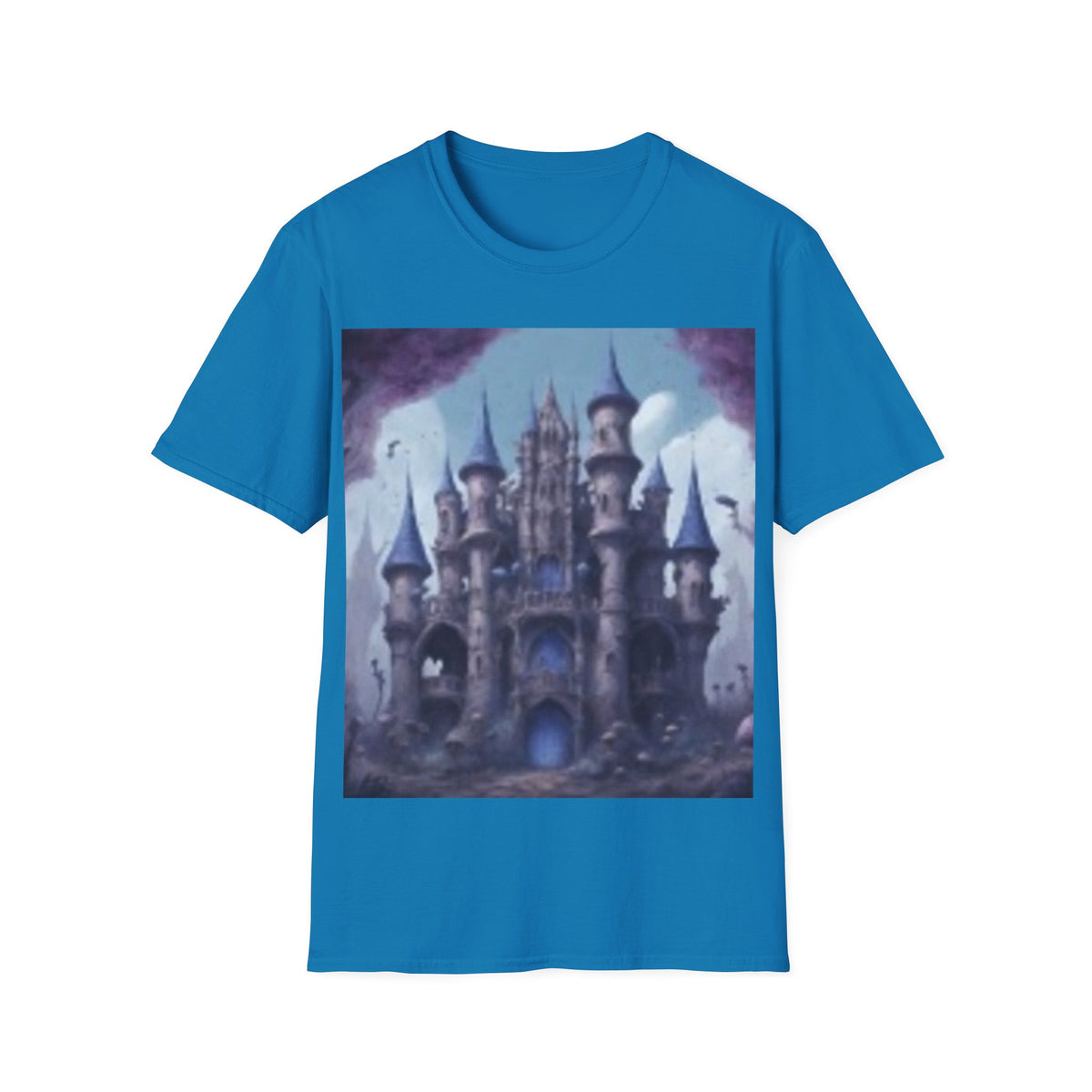 Dark Fairytale Castle T-Shirt — Gothic Fantasy Castle Tee