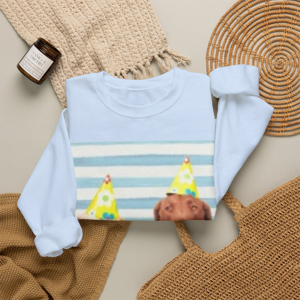 Birthday Dogs Happy Birthday to Me Crewneck Sweatshirt