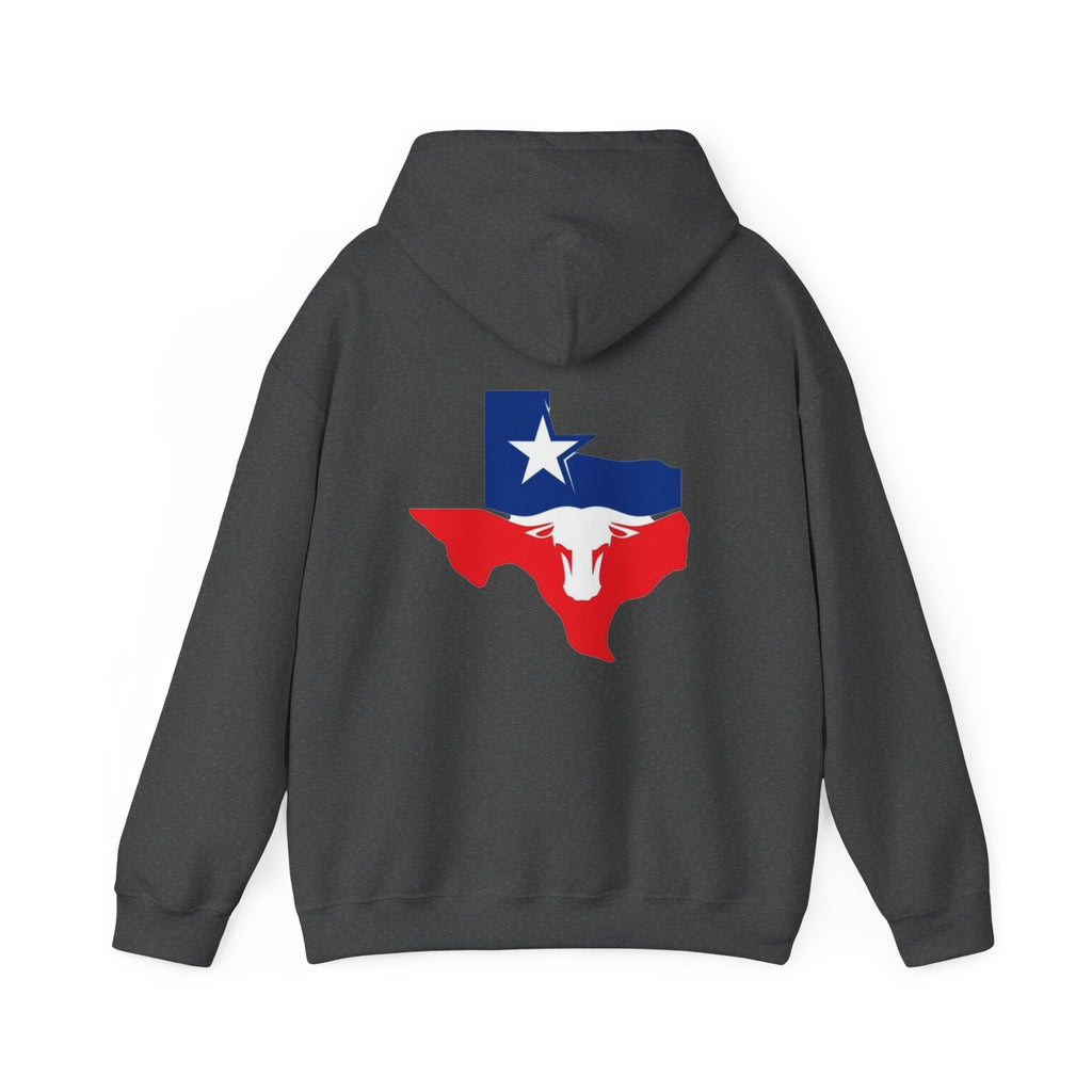 Texas Longhorn State Hoodie — Lone Star Map Design