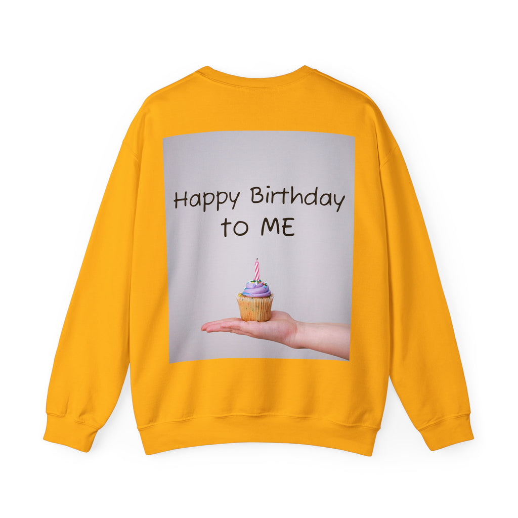 Birthday Dogs Happy Birthday to Me Crewneck Sweatshirt