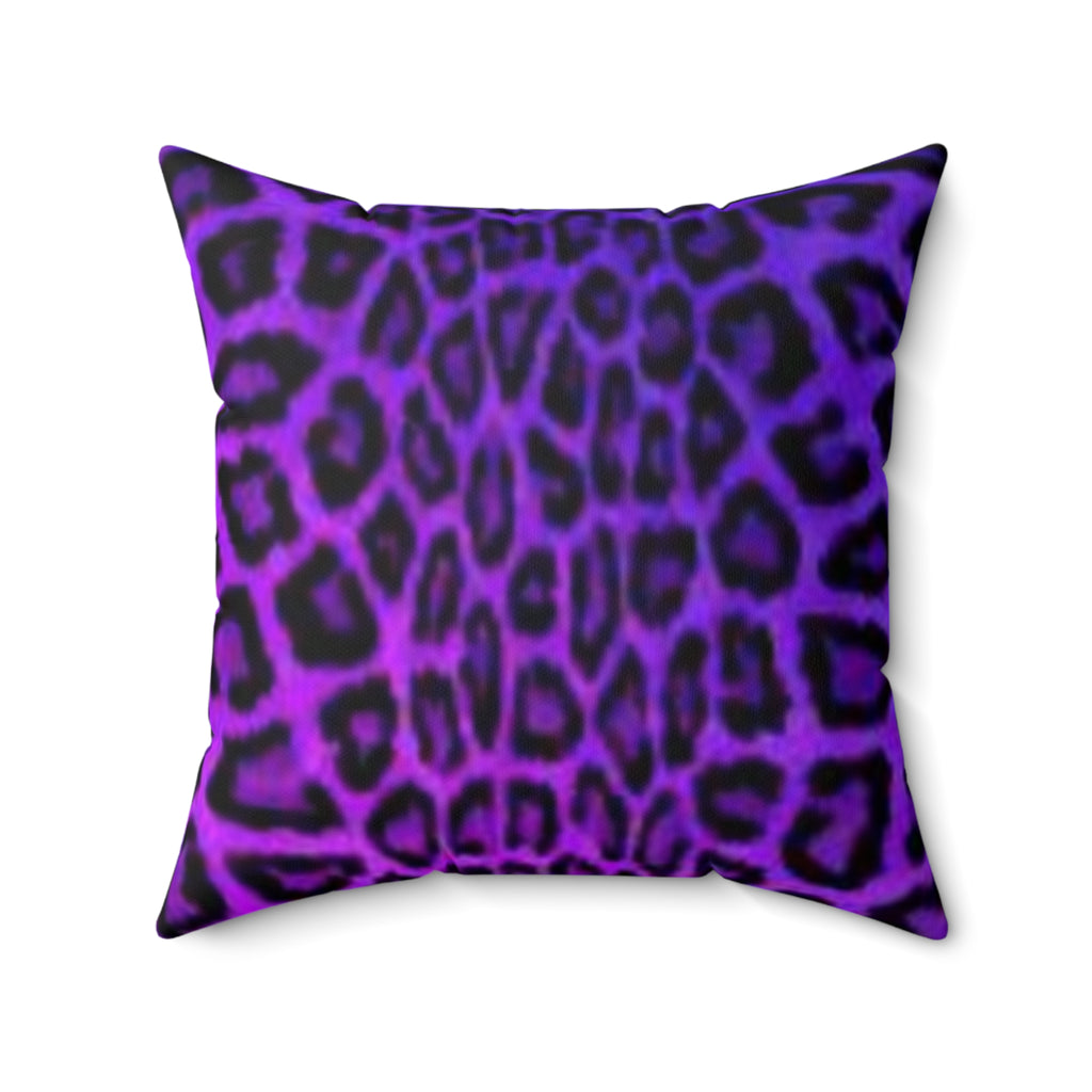 Pillow — Neon Cosmic Cat Decorative Throw Pillow