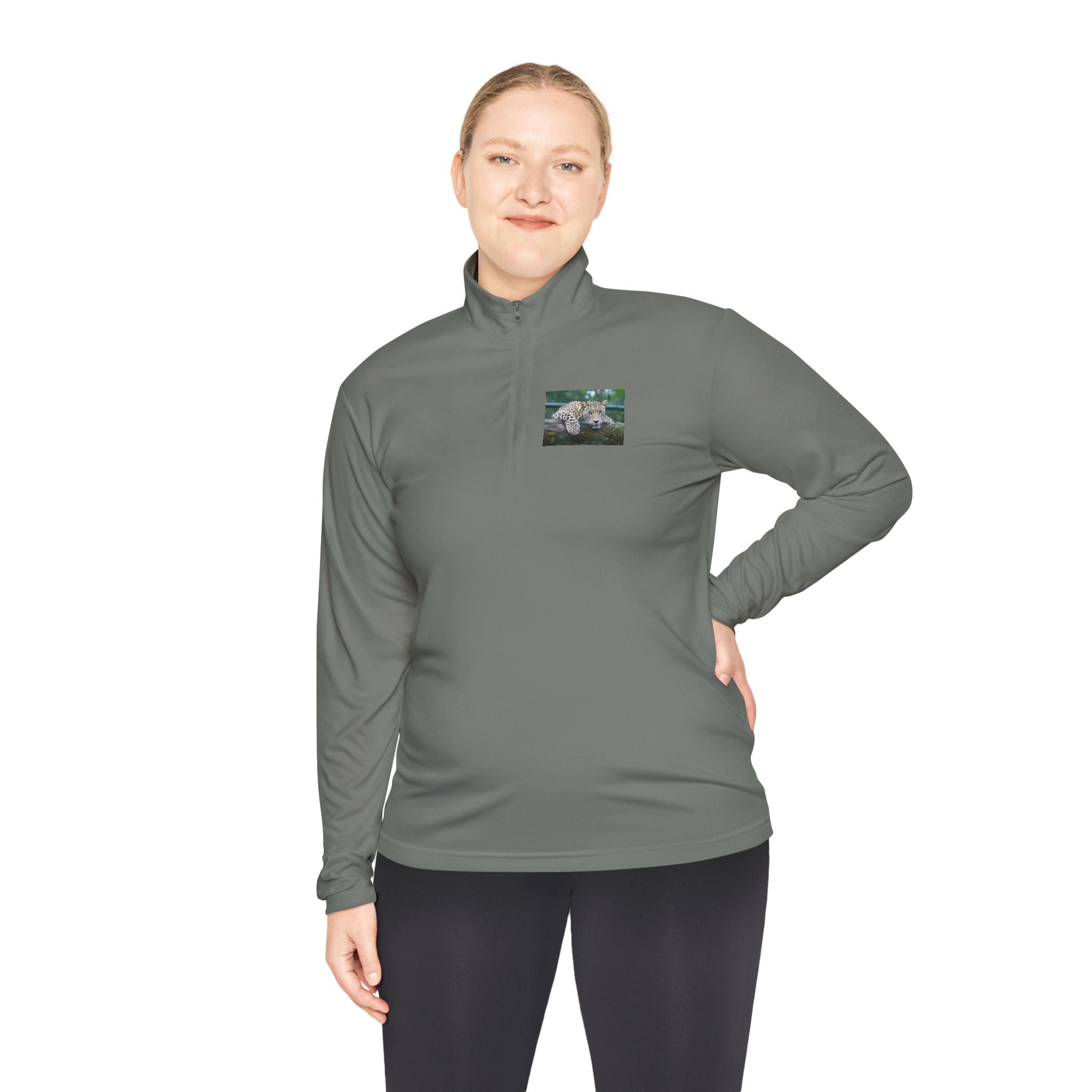 Dog Walk Sunset Quarter-Zip Pullover