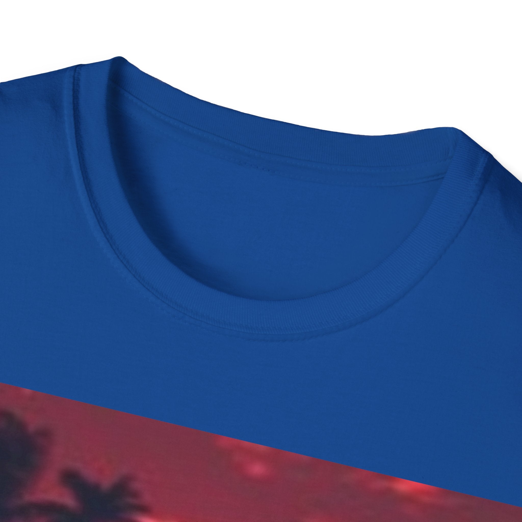 Retro Sunset T-Shirt — Tropical Palm Beach Sunset Graphic