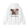 Smiling Pig Photo Hoodie — Cute Farm Animal Graphic Sweatshirt
