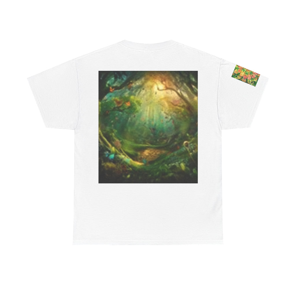Mystical Carnival Fox Woman T‑Shirt