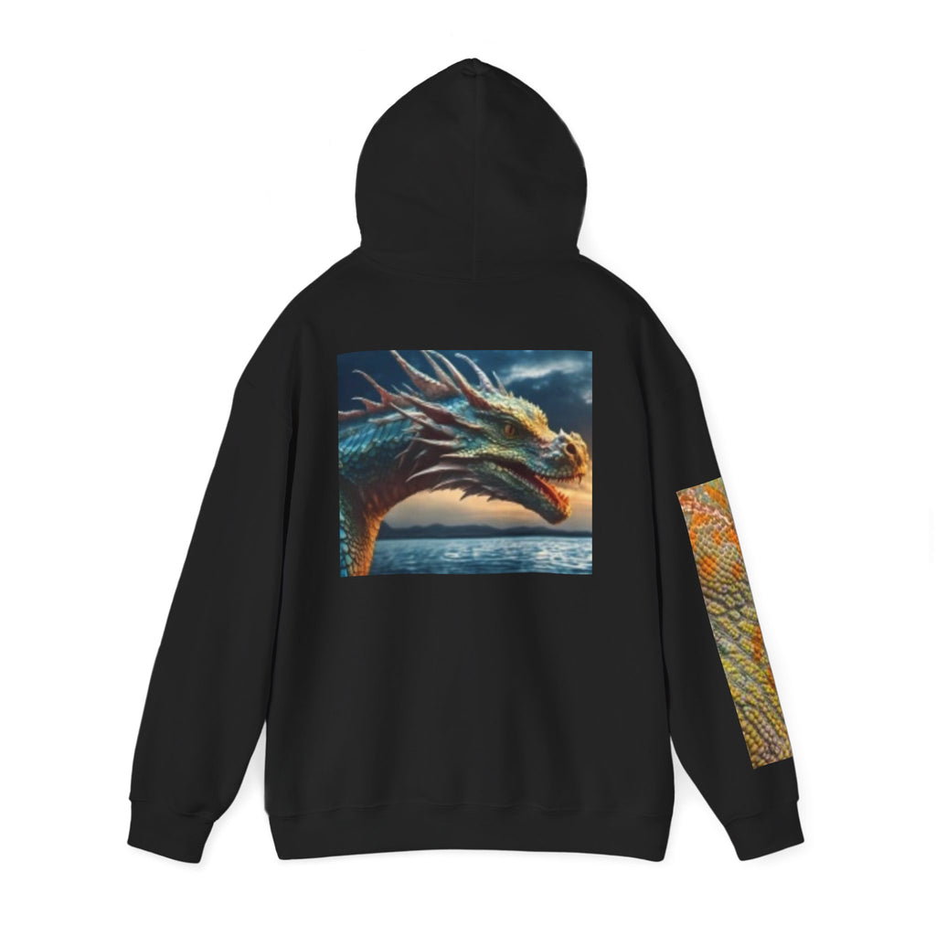 Dragon Eye Hoodie — Fantasy Dragon Graphic Pullover