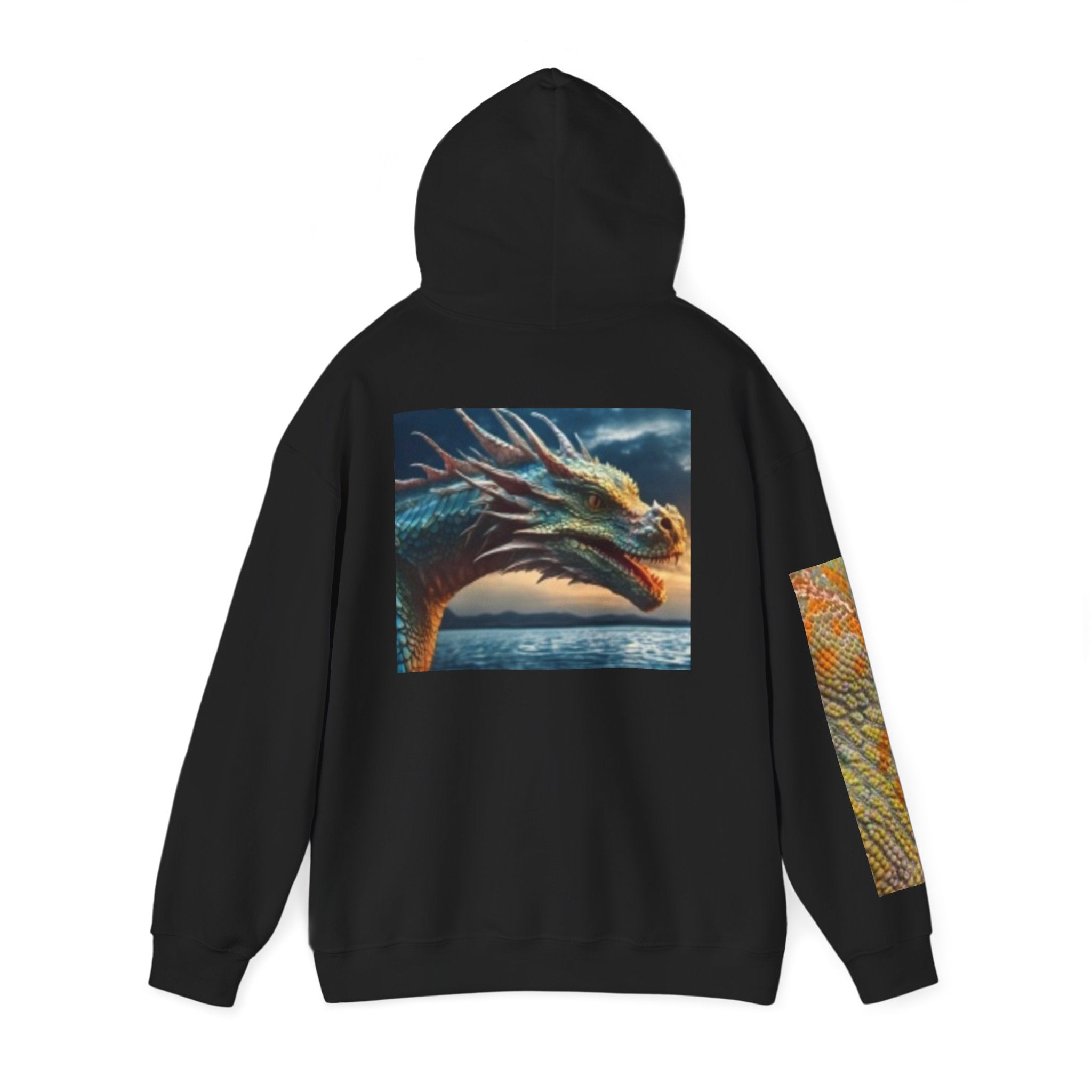 Dragon Eye Hoodie — Fantasy Dragon Graphic Pullover