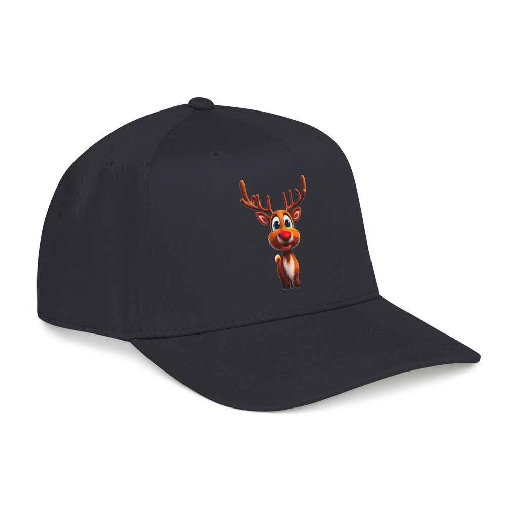 Cute Rudolph Reindeer Baseball Cap — Christmas Holiday Kids & Adult Hat