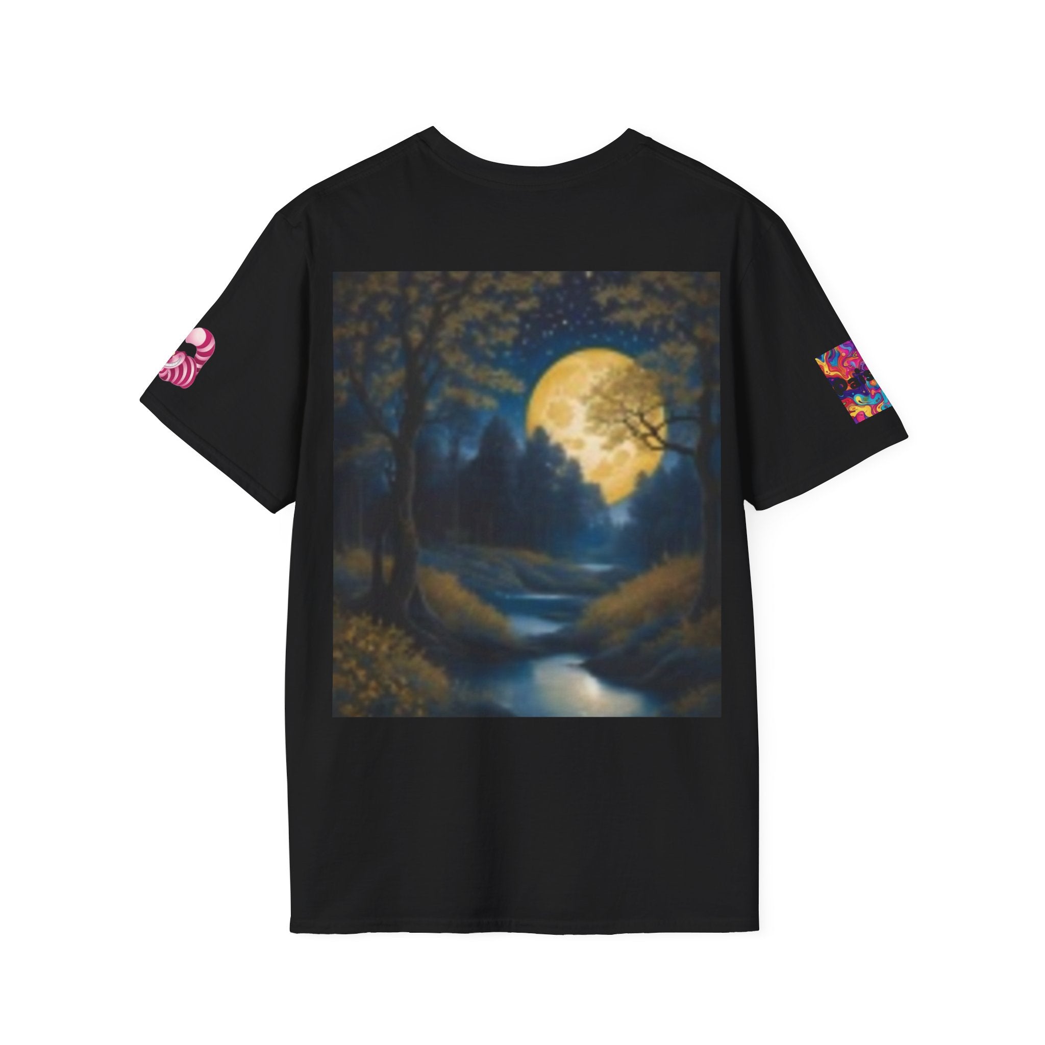 Paisley Tee — Vintage Glam Face Print T‑Shirt