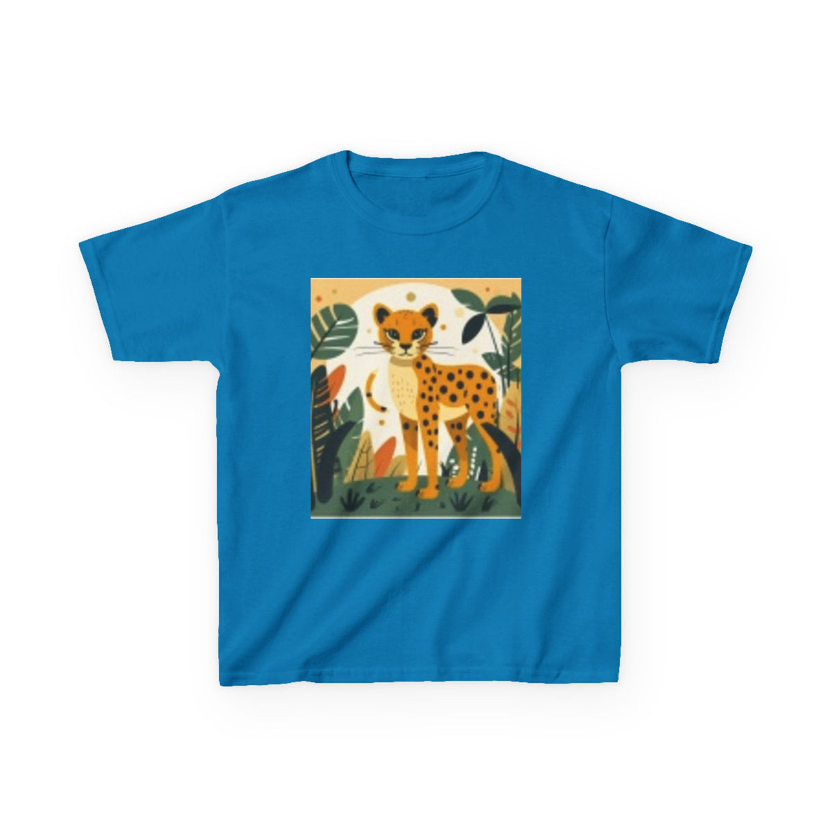 Kids Cheetah Tee — Cute Jungle Animal Shirt for Boys & Girls