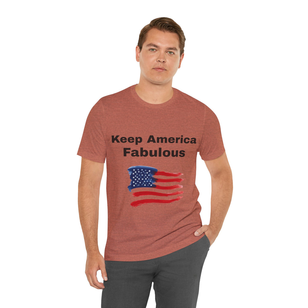 Keep America Fabulous T‑Shirt — Patriotic American Flag Tee