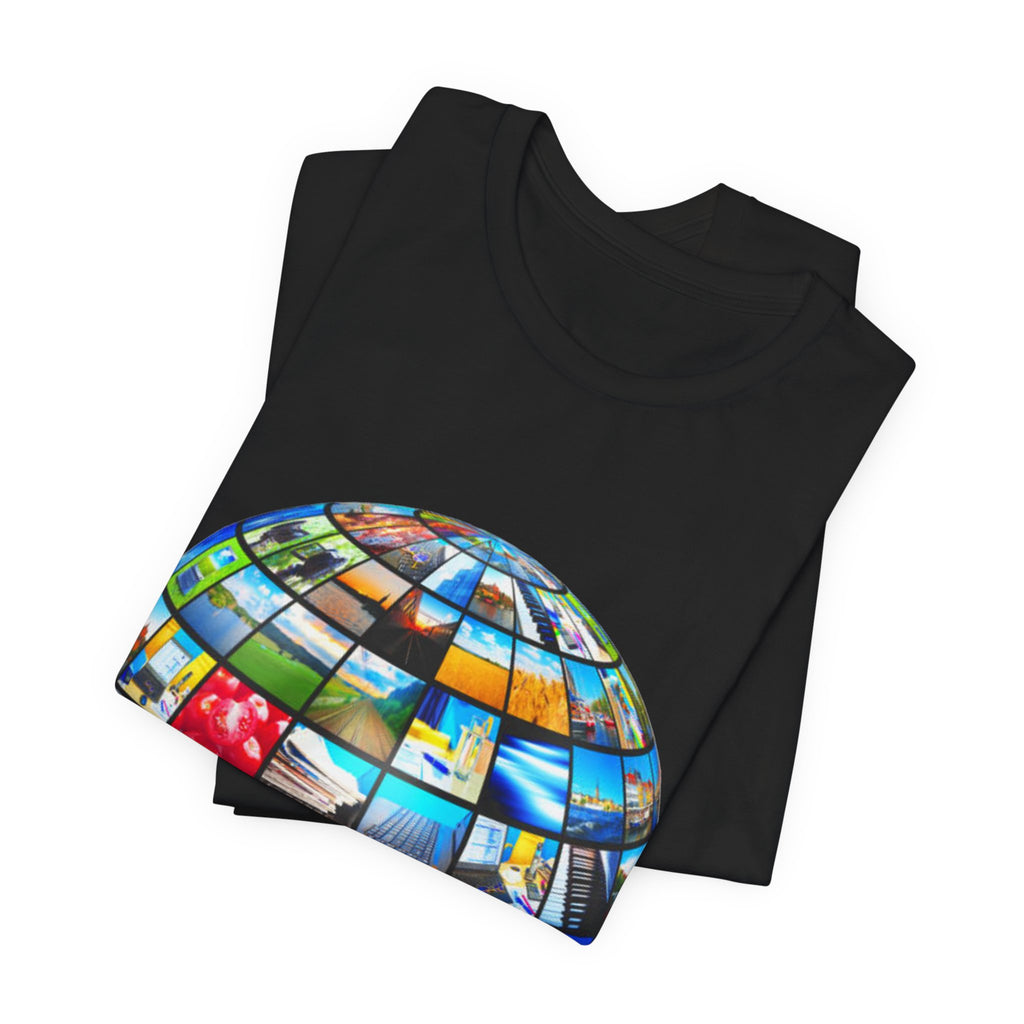 Global Travel Photography World Globe T-Shirt