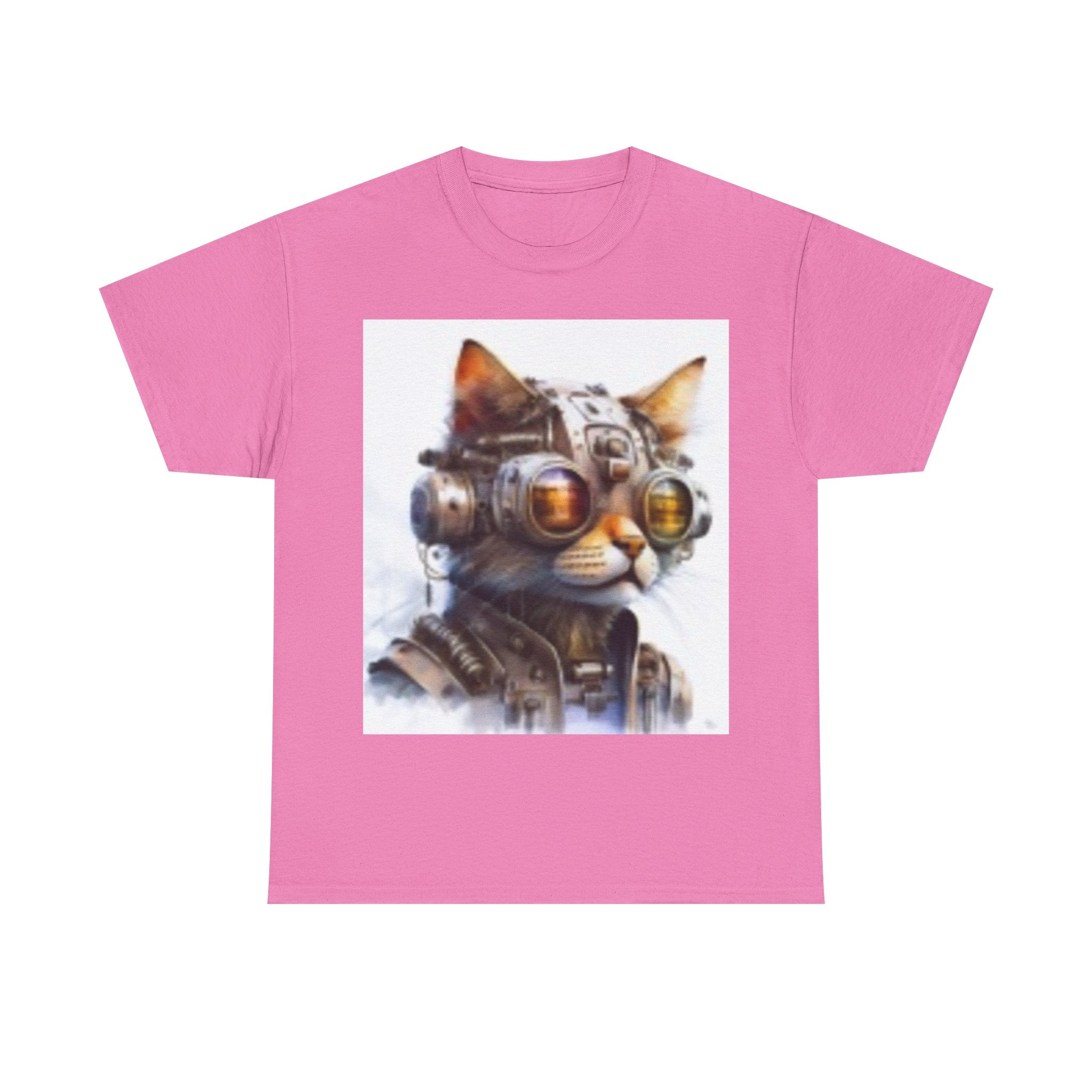 Space Age Cat Tee — Retro Sci‑Fi Cat Pilot Graphic T-Shirt