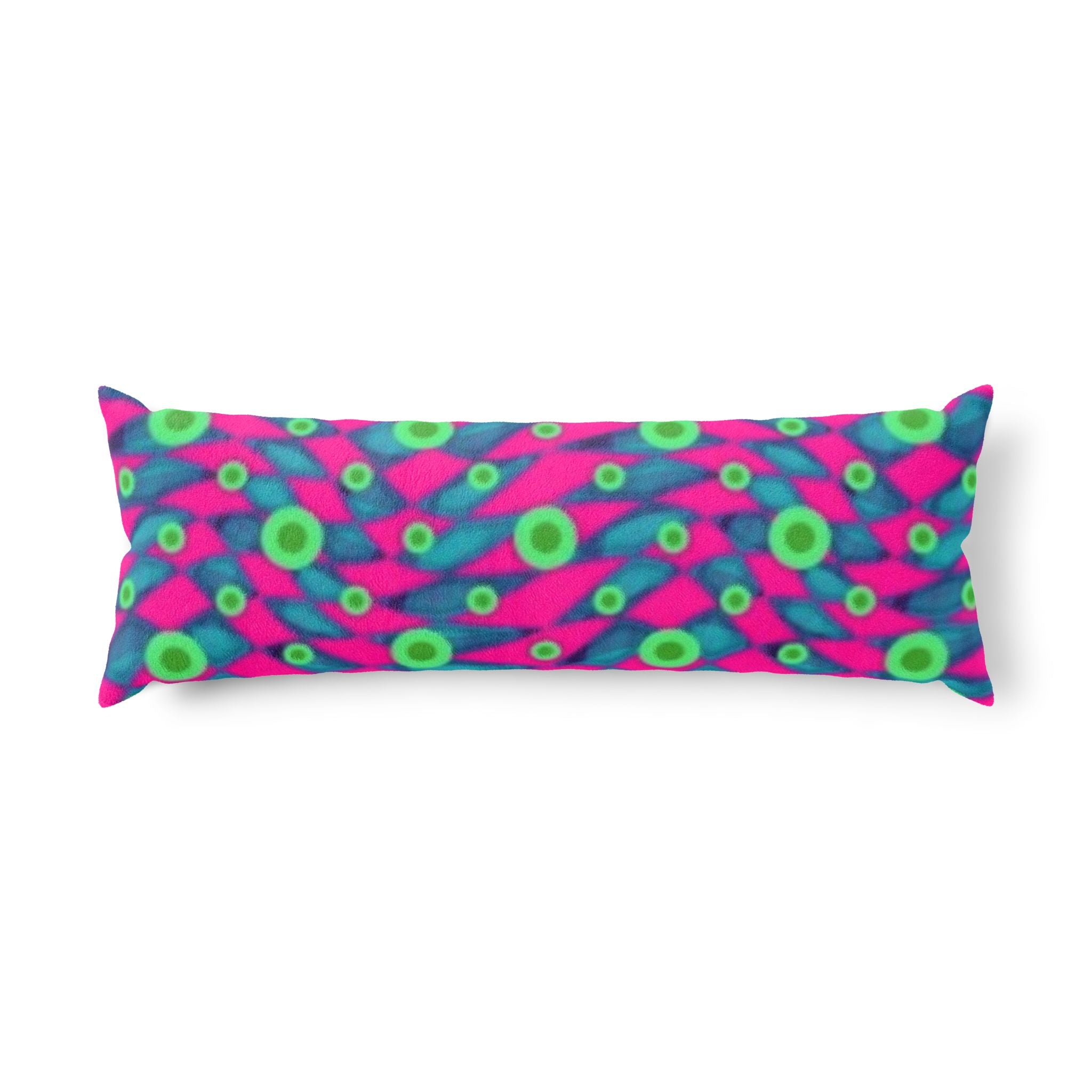 Retro Cat Convertible Body Pillow — Vibrant Pop Art Roadtrip Décor
