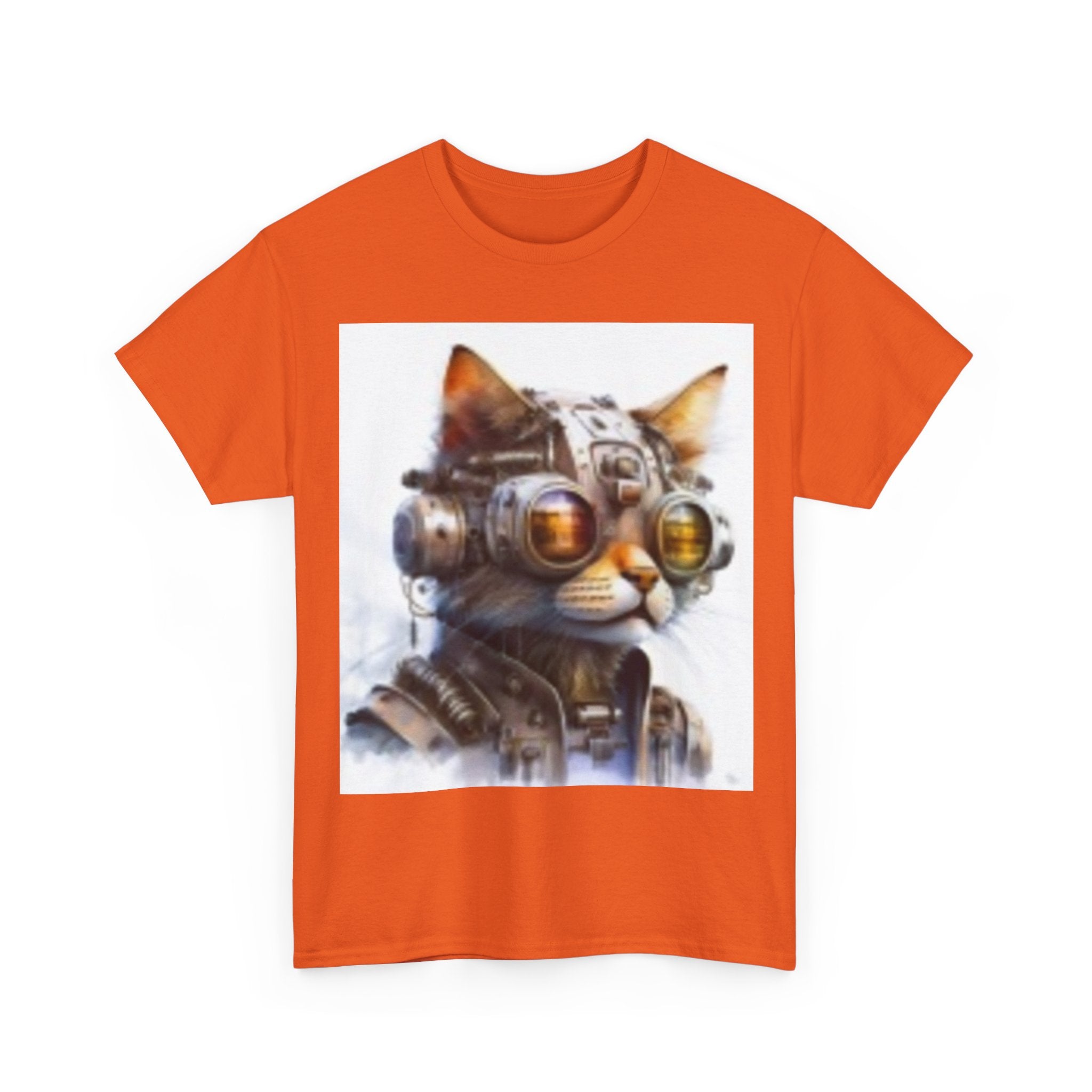 Space Age Cat Tee — Retro Sci‑Fi Cat Pilot Graphic T-Shirt