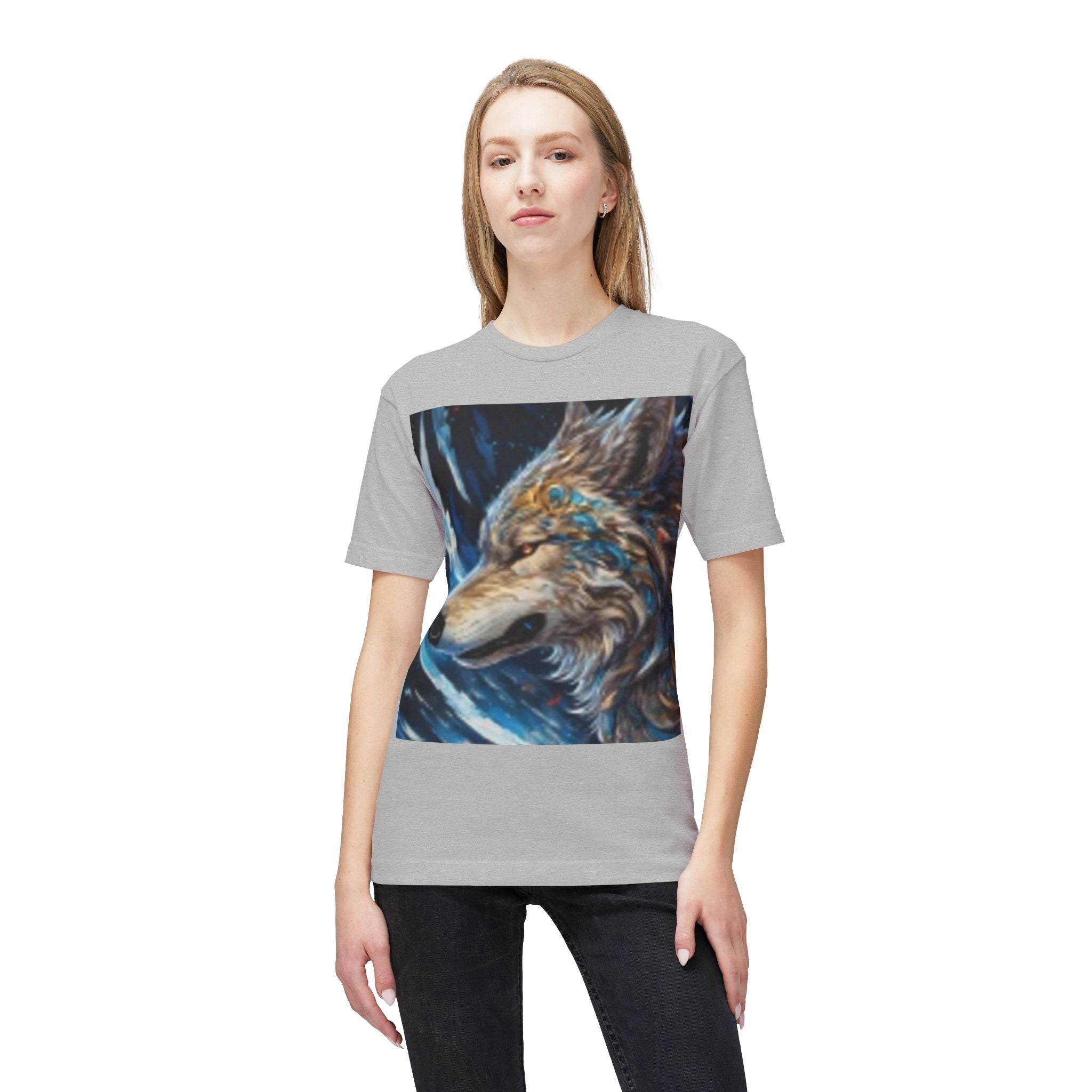 Wolf Spirit T‑Shirt — Scenic Sunset Landscape Graphic Tee