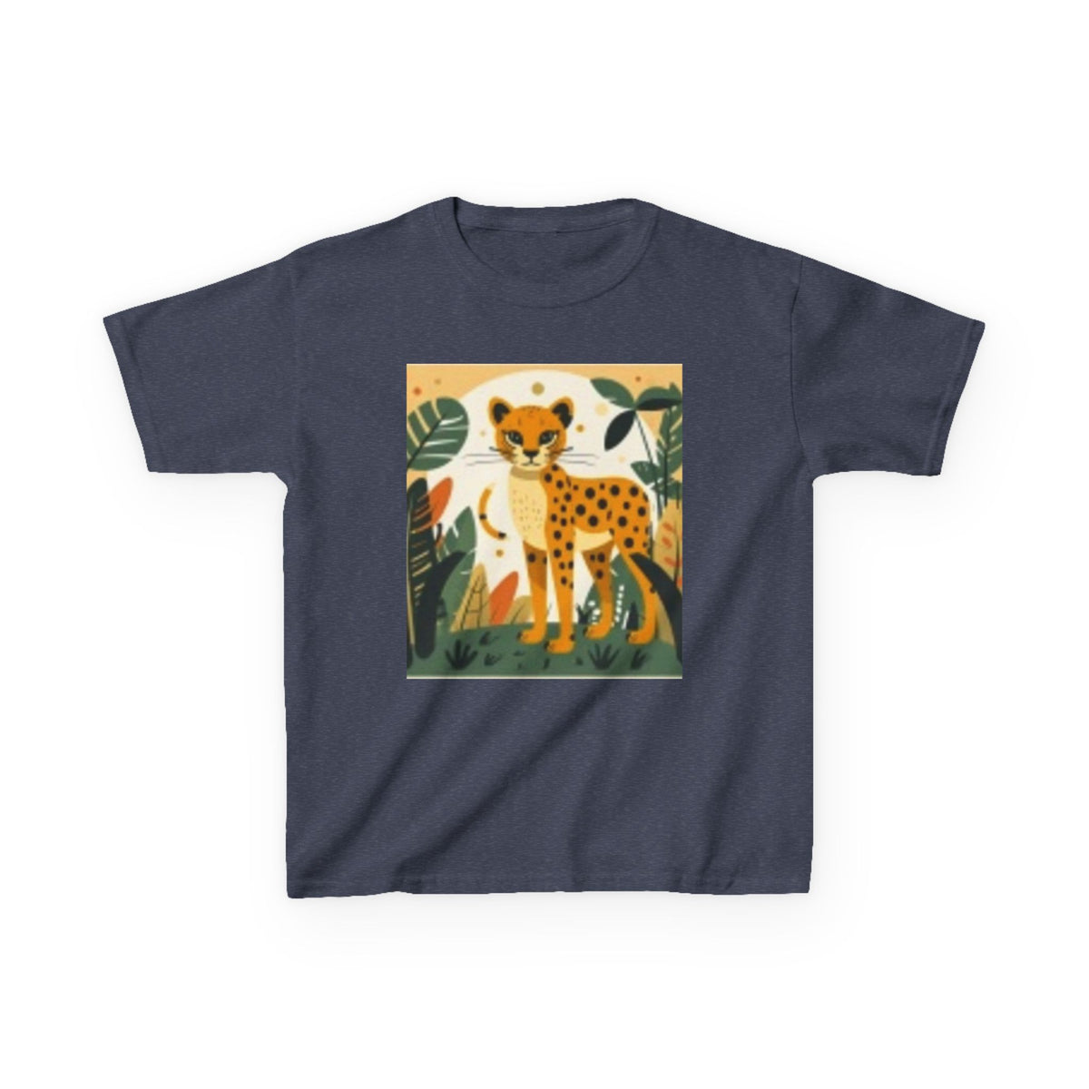 Kids Cheetah Tee — Cute Jungle Animal Shirt for Boys & Girls