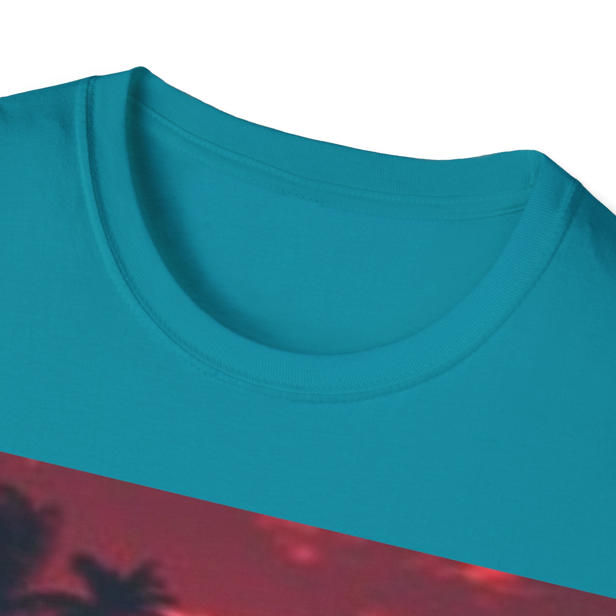 Retro Sunset T-Shirt — Tropical Palm Beach Sunset Graphic
