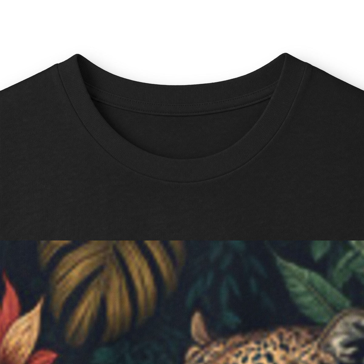 Leopard Jungle Floral Long Sleeve Tee